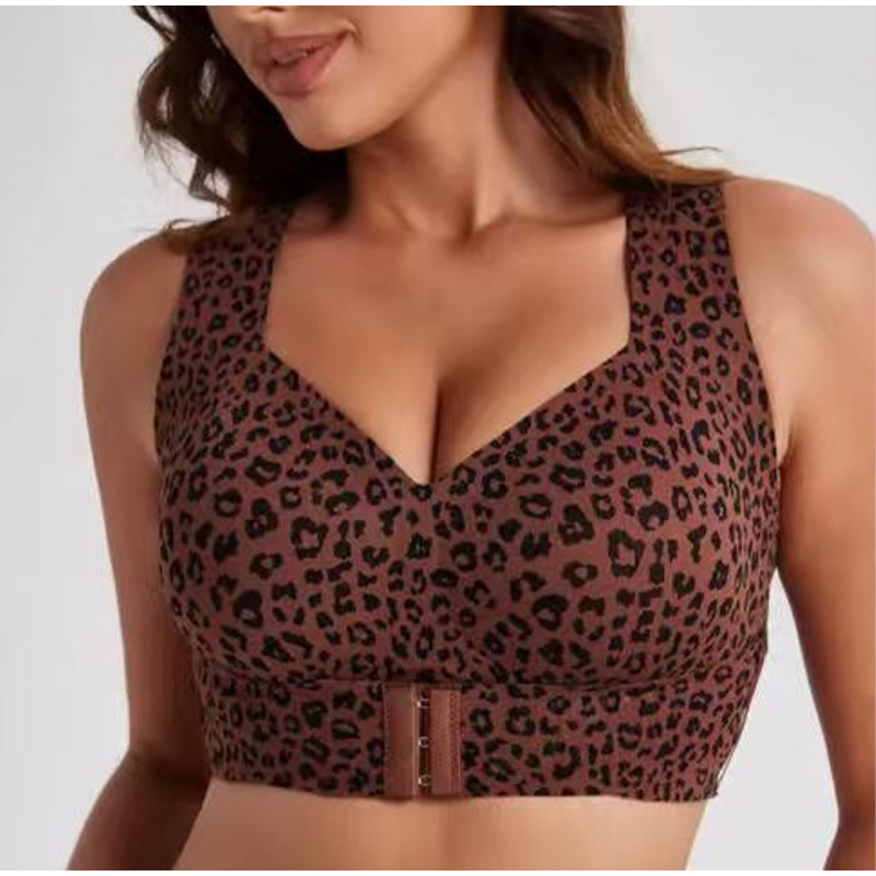 Bralette Wireless Soft - บราปรับท่าทางสำหรับผู้หญิง ไร้ตะเข็บ ไร้สาย ดีไซน์ไขว้หลัง ยกกระชับ ป้องกันการหย่อนคล้อย