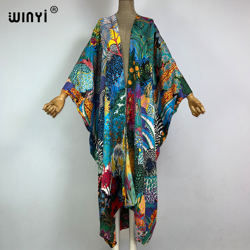 WINYI ชุดกิโมโนผู้หญิงสไตล์แอฟ - Robe Silk Women บทวิจารณ์และราคา