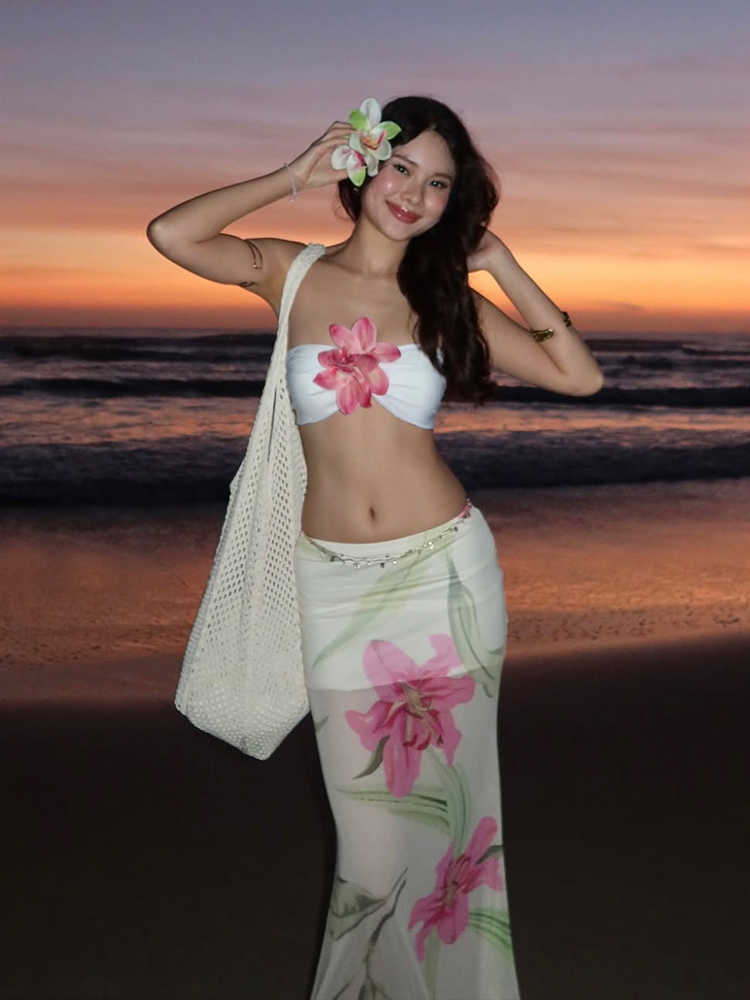 Nibber ผู้หญิงสวย 2 ชิ้นชุด 3d - Strapless Bra Backless บทวิจารณ์และราคา